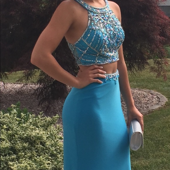 Two piece prom dress - Picture 1 of 1